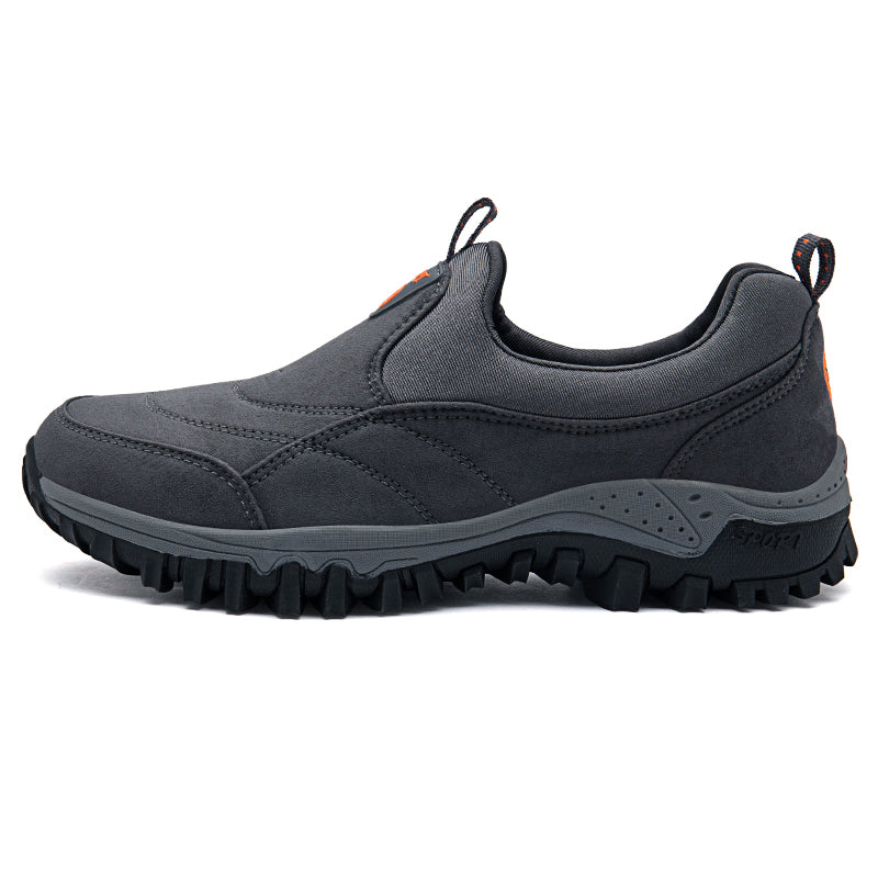 (⏰Last Day 70% OFF🔥) Veteran-Recommended Men's Slip-On Work Shoes – Cushioned Comfort, Arch Support, Non-Slip, Lightweight, All-Day Stability-SCSLUXE