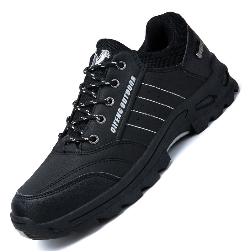 (💥Hot-Selling : 49% OFF Sale!🔥)Men’s Leather Hiking & Outdoor Shoes – Orthopedic Comfort, Non-Slip, Lightweight, Breathable, Durable 3 Years-SCSLUXE