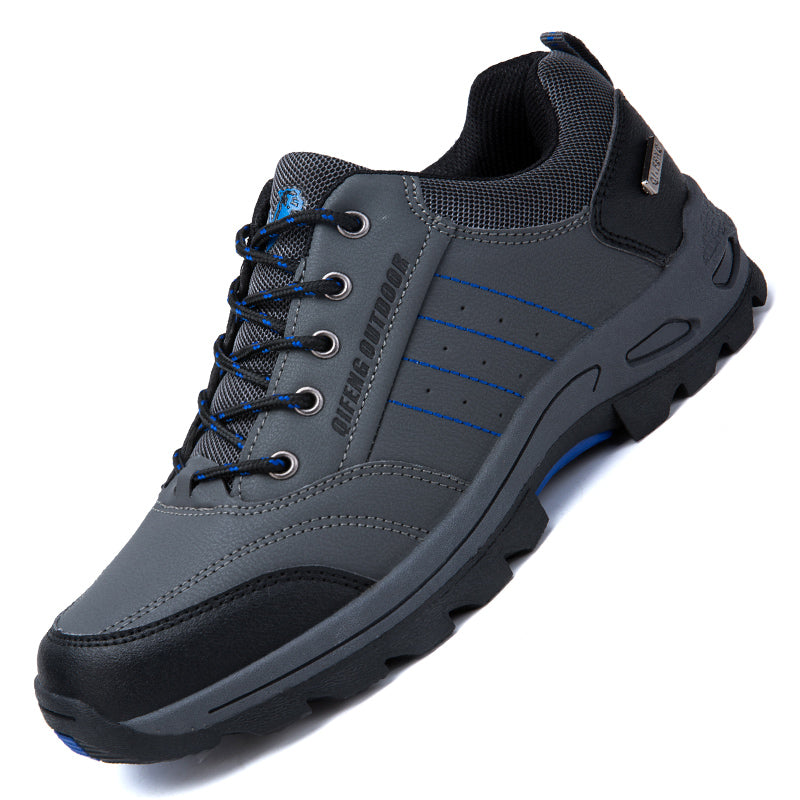 (💥Hot-Selling : 49% OFF Sale!🔥)Men’s Leather Hiking & Outdoor Shoes – Orthopedic Comfort, Non-Slip, Lightweight, Breathable, Durable 3 Years-SCSLUXE