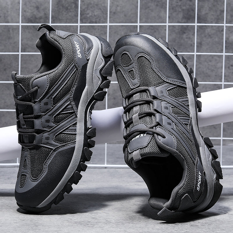 Men’s Trail Hiking Shoes – Lightweight Breathable Quick-Dry, Multi-Terrain Grip, Arch-Support Cushioning, Protective Toe-SCSLUXE