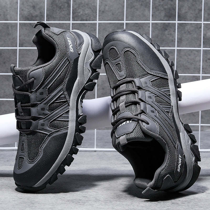 Men’s Trail Hiking Shoes – Lightweight Breathable Quick-Dry, Multi-Terrain Grip, Arch-Support Cushioning, Protective Toe-SCSLUXE