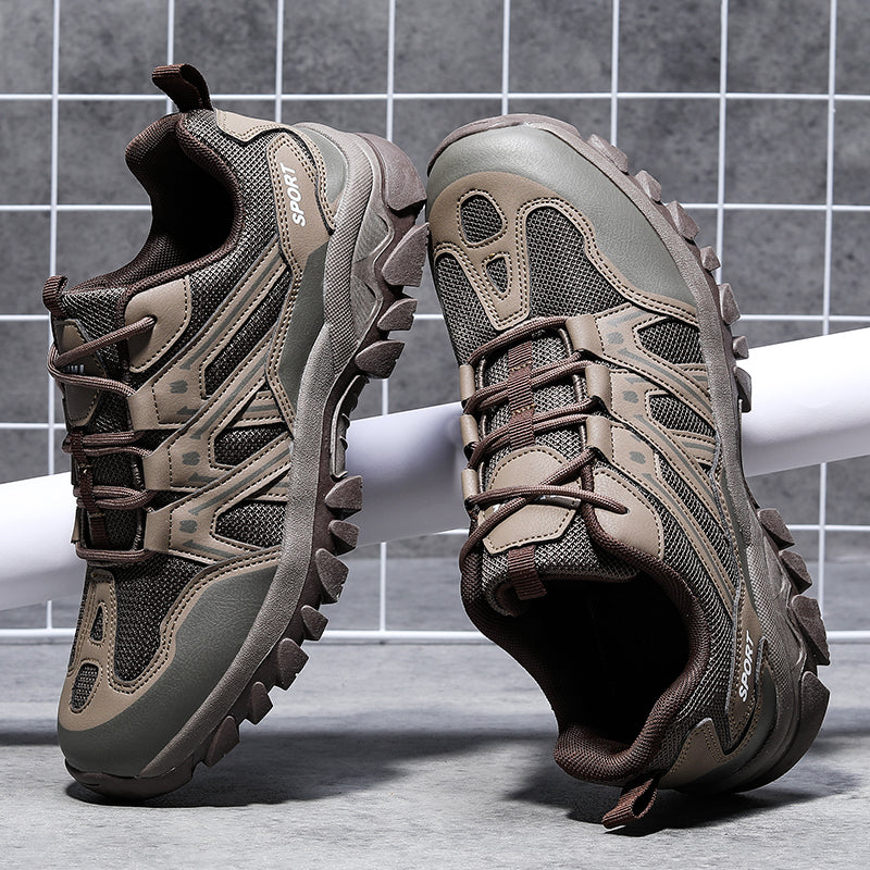 Men’s Trail Hiking Shoes – Lightweight Breathable Quick-Dry, Multi-Terrain Grip, Arch-Support Cushioning, Protective Toe-SCSLUXE