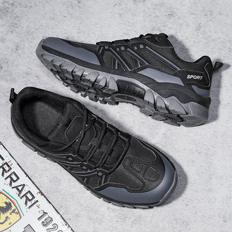 Men’s Trail Hiking Shoes – Lightweight Breathable Quick-Dry, Multi-Terrain Grip, Arch-Support Cushioning, Protective Toe-SCSLUXE