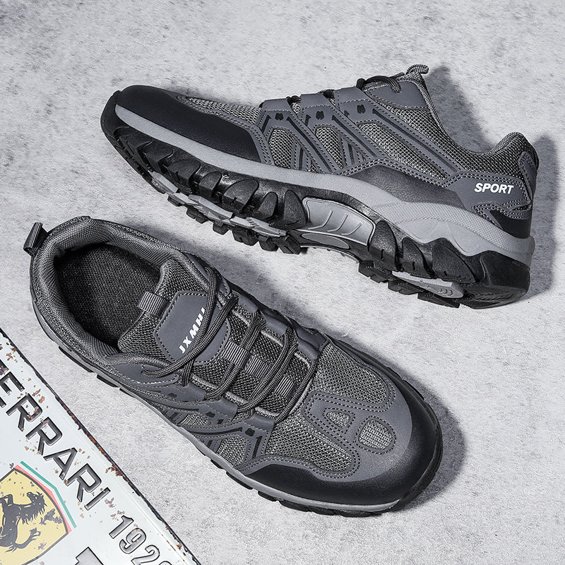 Men’s Trail Hiking Shoes – Lightweight Breathable Quick-Dry, Multi-Terrain Grip, Arch-Support Cushioning, Protective Toe-SCSLUXE