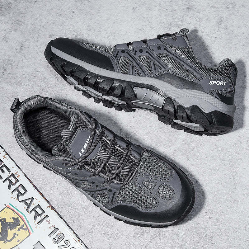 Men’s Trail Hiking Shoes – Lightweight Breathable Quick-Dry, Multi-Terrain Grip, Arch-Support Cushioning, Protective Toe-SCSLUXE