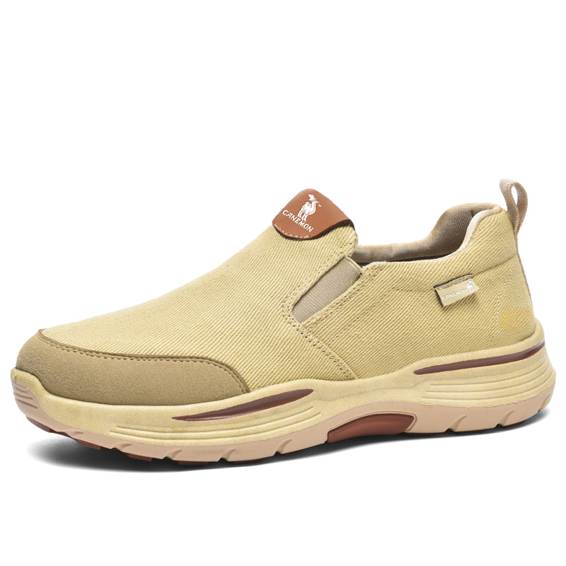 Men’s Slip-On Walking Shoes – Lightweight Cushioned Sole, Waterproof M