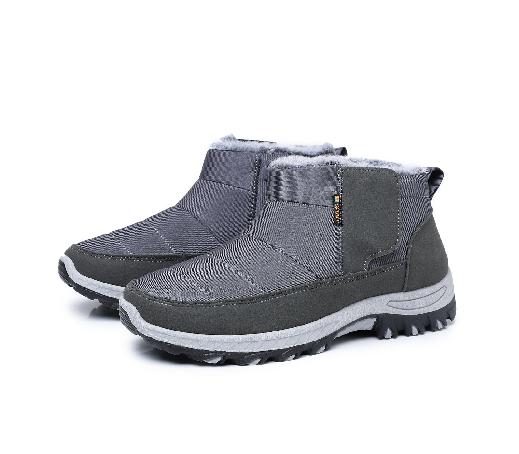 Unisex Fall/Winter Thermal-Lined Snow Boots – Waterproof, Non-Slip All-Terrain Hiking & Casual Shoes with Arch Support-SCSLUXE