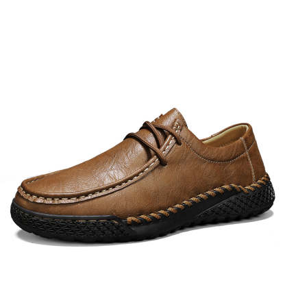 Men’s Genuine Leather Loafers Casual Shoes – Slip-On Comfort Loafers for Business, Office, Parties & Everyday Wear-SCSLUXE