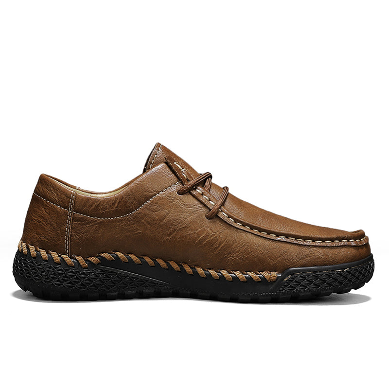 Men’s Genuine Leather Loafers Casual Shoes – Slip-On Comfort Loafers for Business, Office, Parties & Everyday Wear-SCSLUXE