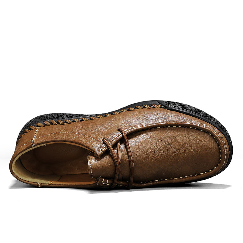 Men’s Genuine Leather Loafers Casual Shoes – Slip-On Comfort Loafers for Business, Office, Parties & Everyday Wear-SCSLUXE