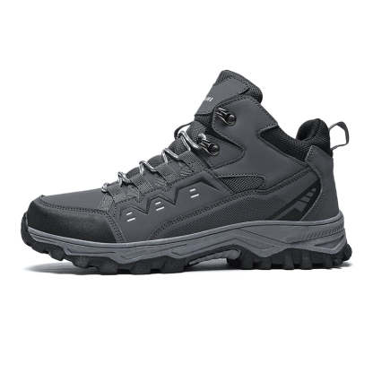 Orthopedic Hiking Boots for Men – Waterproof, Arch Support, Pain-Relief Comfort for Plantar Fasciitis & Foot Ailments-SCSLUXE