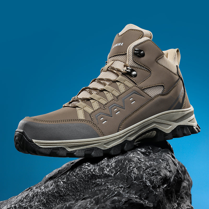 Orthopedic Hiking Boots for Men – Waterproof, Arch Support, Pain-Relief Comfort for Plantar Fasciitis & Foot Ailments-SCSLUXE