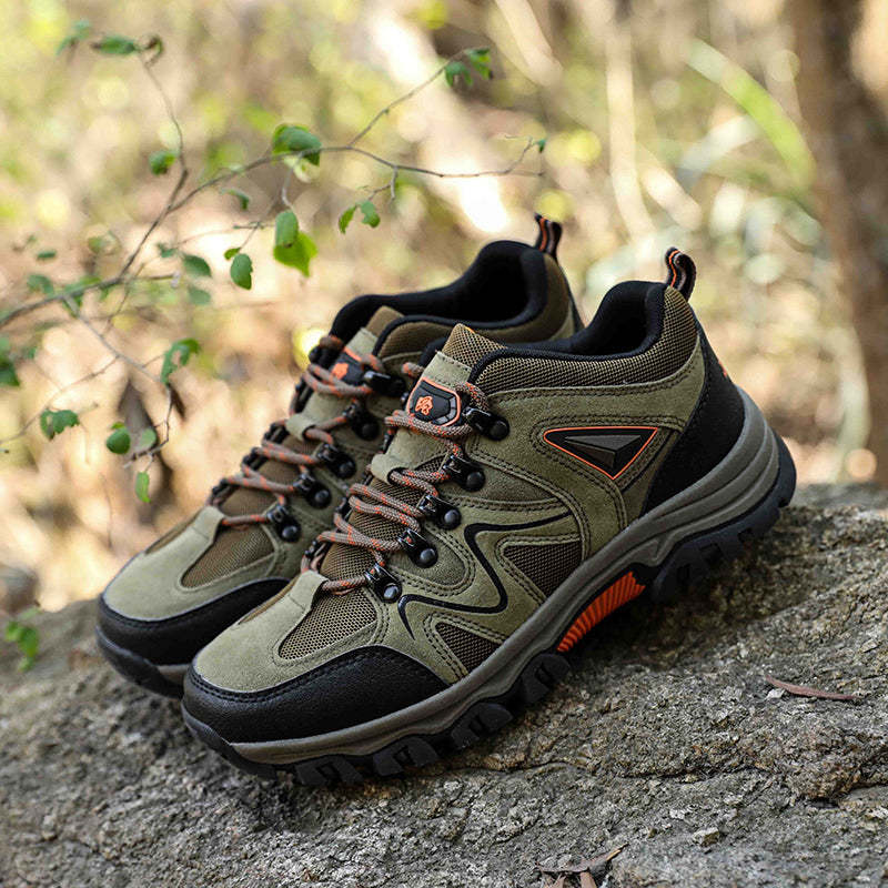 Men’s Comfort & Protection Shoes — Wide Fit, Shock-Absorbing Cushioning, Non-Slip Grip, Pain-Relief Support-SCSLUXE