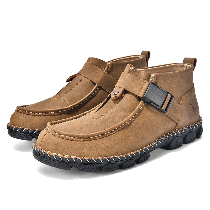 Men’s Orthopedic Safety Work & Walking Shoes – Pain Relief, Arch & Joint Support, Non-Slip, Waterproof, Shock Absorbing, Spark-Proof & Durable Comfort-SCSLUXE