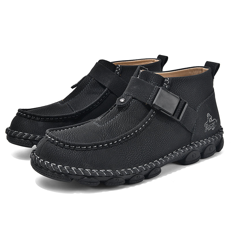 Men’s Orthopedic Safety Work & Walking Shoes – Pain Relief, Arch & Joint Support, Non-Slip, Waterproof, Shock Absorbing, Spark-Proof & Durable Comfort-SCSLUXE