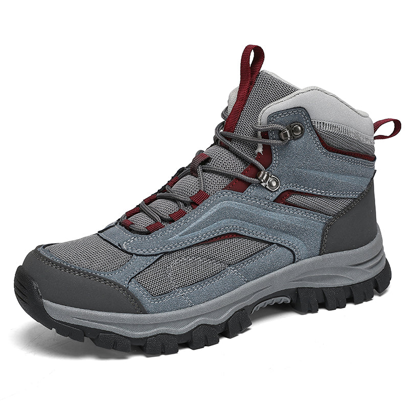 Men's Waterproof Hiking Boots - Breathable Quick-Dry Upper,Mountain Tr