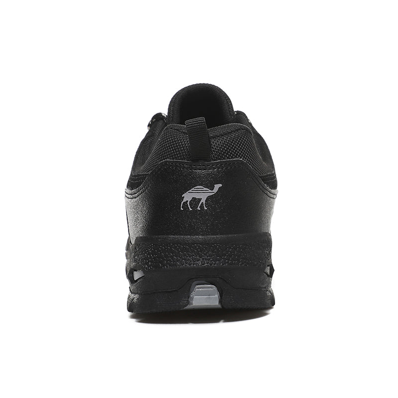 Men’s Suede Waterproof Hiking Shoes – Wide Fit, Breathable, High-Traction Outsole-SCSLUXE