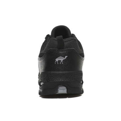 Men’s Suede Waterproof Hiking Shoes – Wide Fit, Breathable, High-Traction Outsole-SCSLUXE