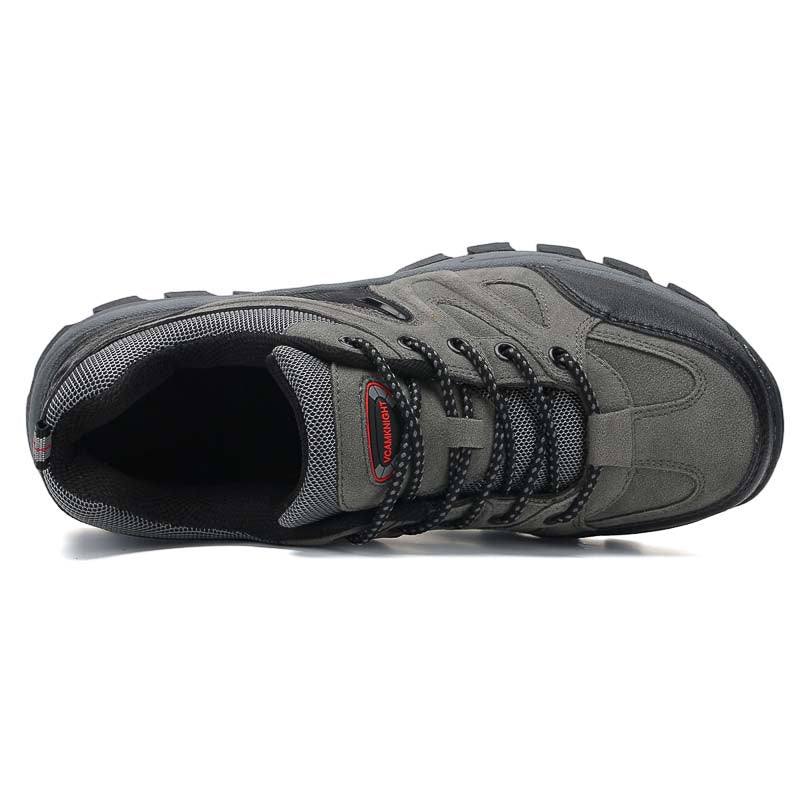 Men's Orthopedic Arch Support Wide Toe Ankle Support Hiking Shoes Waterproof Non-slip Anti-puncture Work Shoes-SCSLUXE