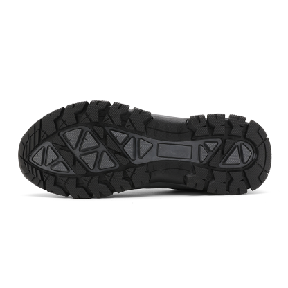 Men‘s’ Slip-On Running Walking Shoes - Zero Laces Comfort, Non-Slip Traction & Cushioned Support