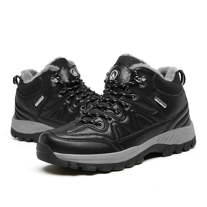 Men’s Non-Slip Hiking & Work Shoes, Wide Fit, Arch Support, Cushioned, Waterproof