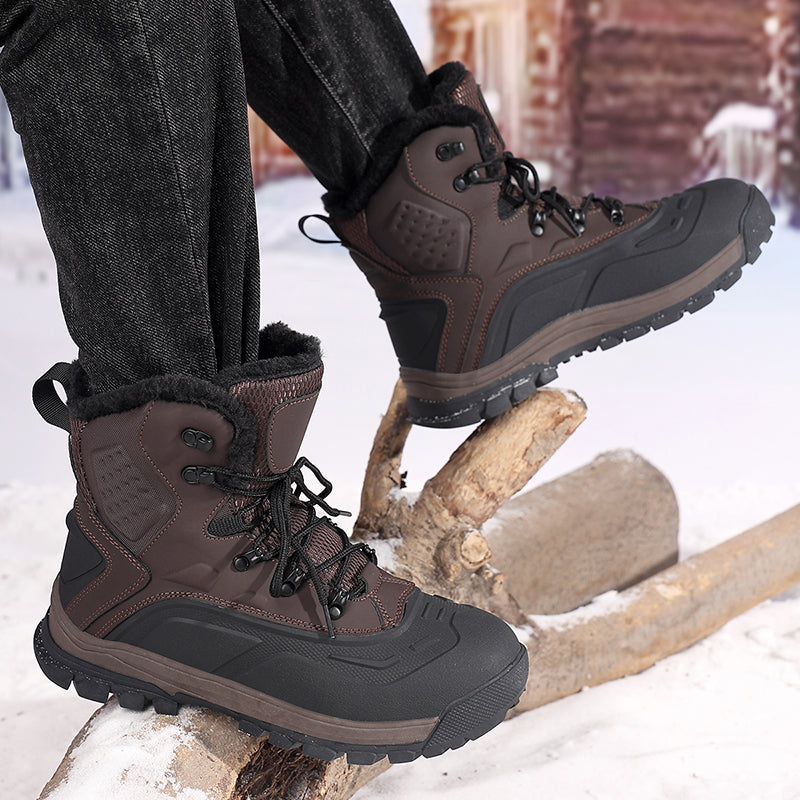 Men’s Insulated Winter Hunting Boots – Extreme Cold Protection, Toe-Warming Design & Ice-Grip Outsole for Long Hours in Snow-SCSLUXE