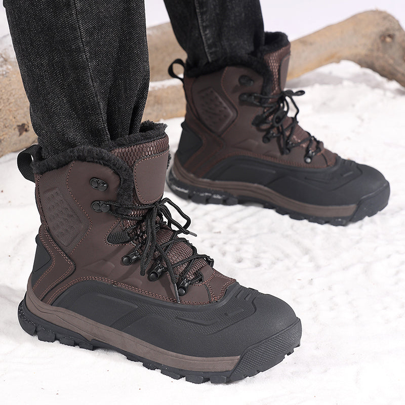 Men’s Insulated Winter Hunting Boots – Extreme Cold Protection, Toe-Warming Design & Ice-Grip Outsole for Long Hours in Snow-SCSLUXE