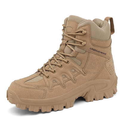 SCSluxe®️ Mens Orthopedic Support Anti-Puncture Work Boots Waterproof Anti-Sprain Hiking Boots(🎁Free Socks + Free Shipping Today🧦)-SCSLUXE