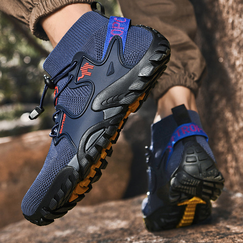 Men's Brand Hiking Shoes Outdoor Shoes Waterproof Non-slip Nnti-sprain