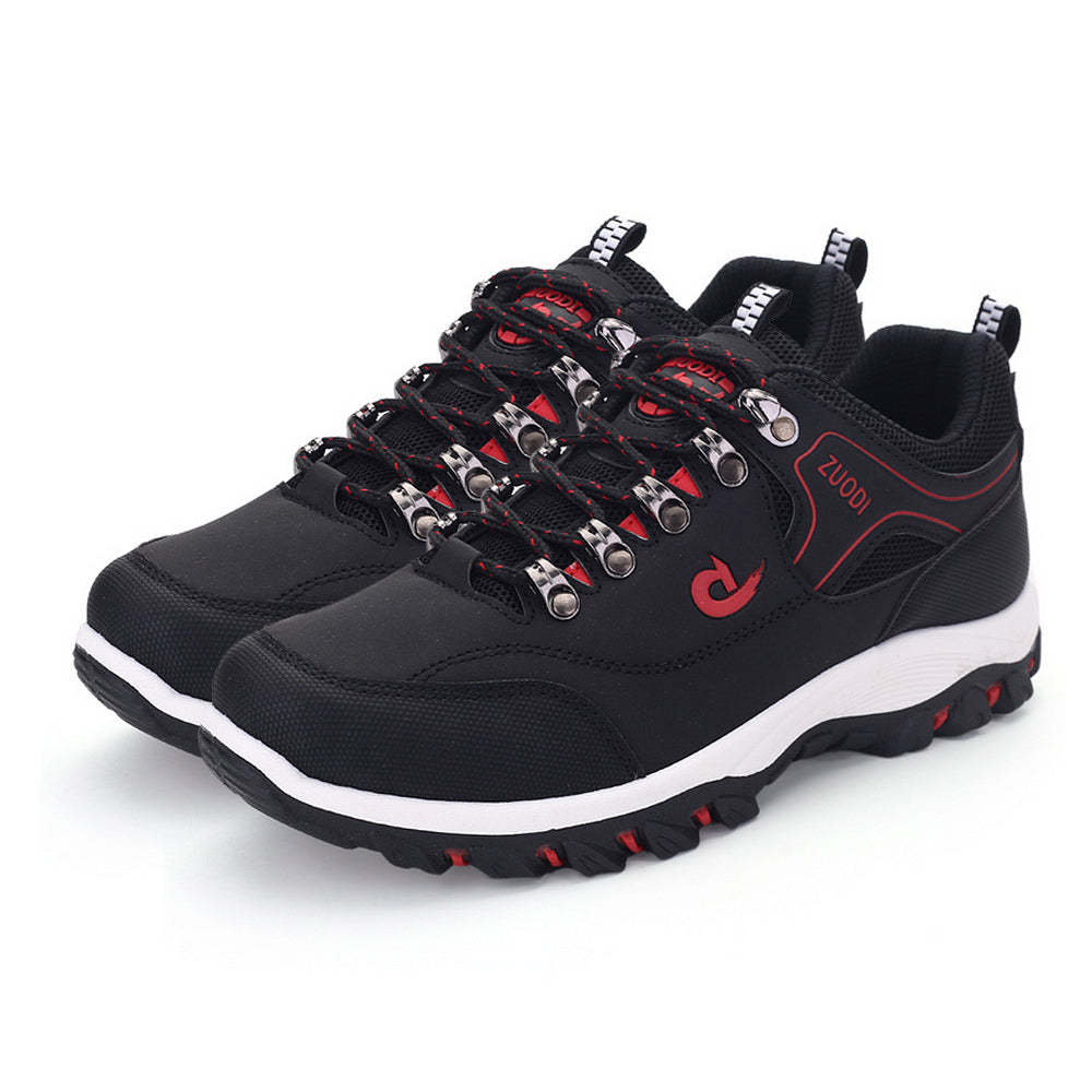 Men's Waterproof Puncture-Resistant Round-Toe Orthopedic Walking Hikin