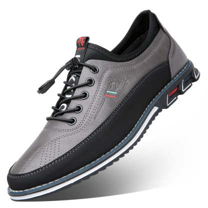 (💥NOW ON: 49% OFF Independence Day Sale!🔥)Men's Cowhide Oxford Business Casual Shoes Office Loafers Dress Comfort Driving Shoes-SCSLUXE