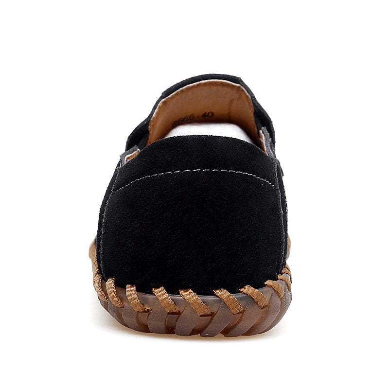 (⏰Last Day 49% OFF🔥)Men's Handcrafted Suede Slip-On Loafers | Lightweight, Rebound Cushioning for Driving & Casual Comfort-SCSLUXE
