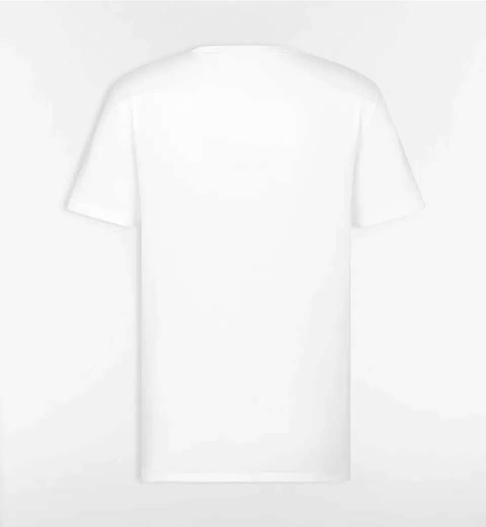 Minimalist Bee Embroidered T-Shirt – Casual Cotton Tee