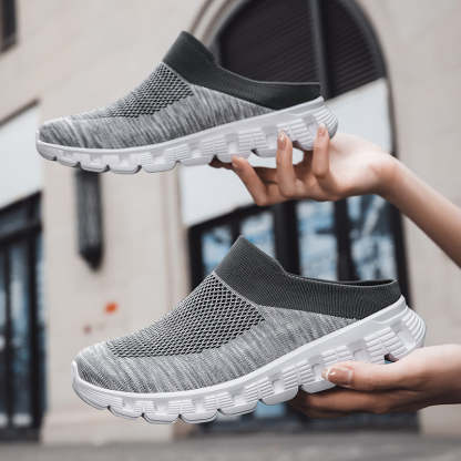 Men’s Recovery Slippers – Ultra Comfortable with Soft Cushioning, Arch Support, Non-Slip Sole, and Breathable Materials for Enhanced Comfort and Foot Health-SCSLUXE