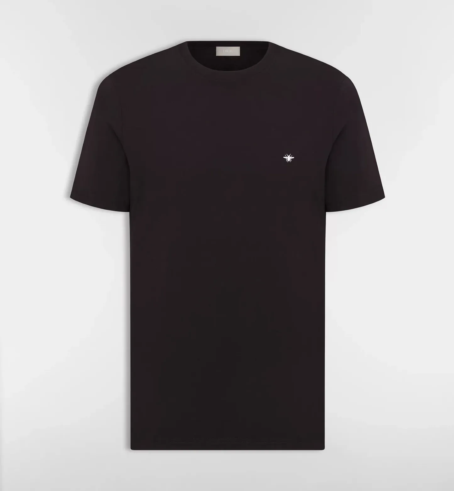 Minimalist Bee Embroidered T-Shirt – Casual Cotton Tee