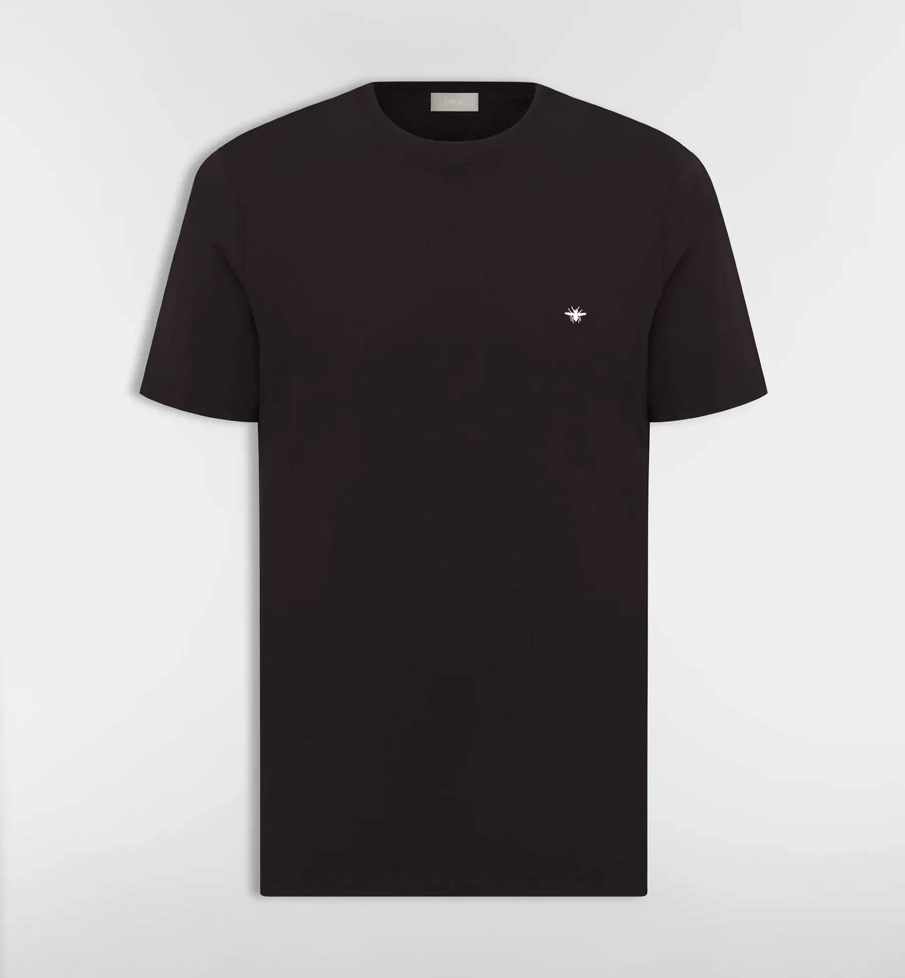 Minimalist Bee Embroidered T-Shirt – Casual Cotton Tee