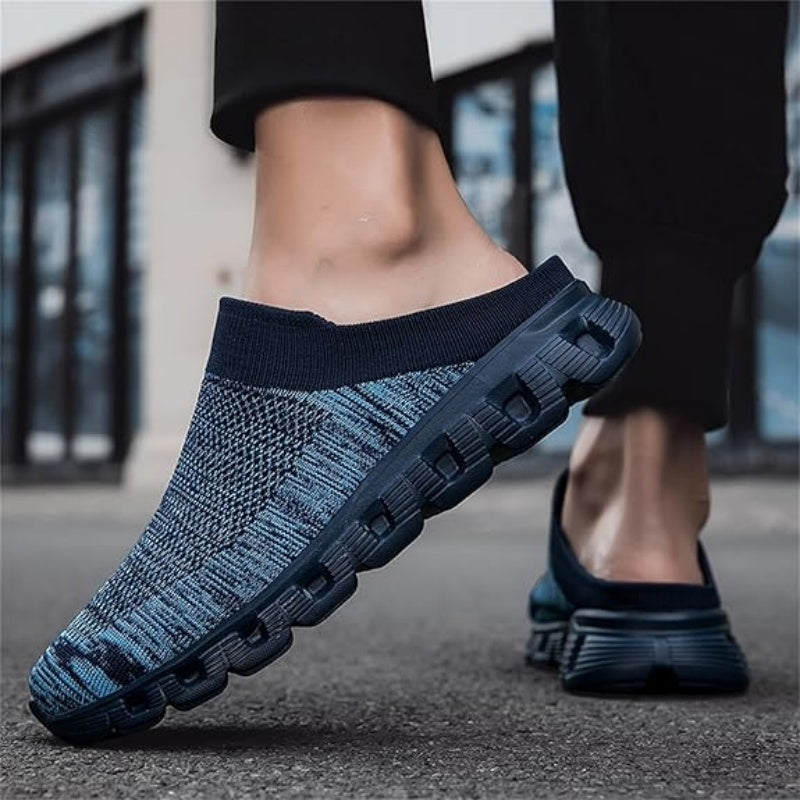 Men’s Recovery Slippers – Ultra Comfortable with Soft Cushioning, Arch Support, Non-Slip Sole, and Breathable Materials for Enhanced Comfort and Foot Health-SCSLUXE