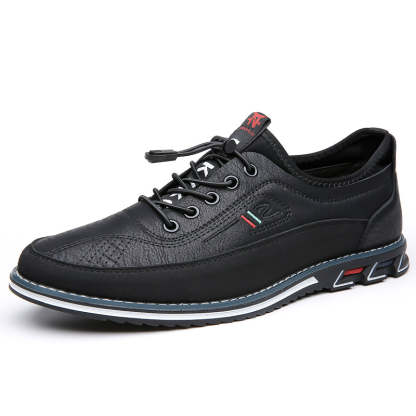(💥NOW ON: 49% OFF Independence Day Sale!🔥)Men's Cowhide Oxford Business Casual Shoes Office Loafers Dress Comfort Driving Shoes-SCSLUXE