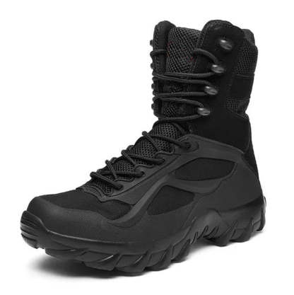 Men's Military Desert Combat Boots Waterproof Non-Slip Hiking Boots Work Boots