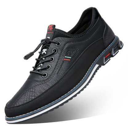 (💥NOW ON: 49% OFF Independence Day Sale!🔥)Men's Cowhide Oxford Business Casual Shoes Office Loafers Dress Comfort Driving Shoes-SCSLUXE