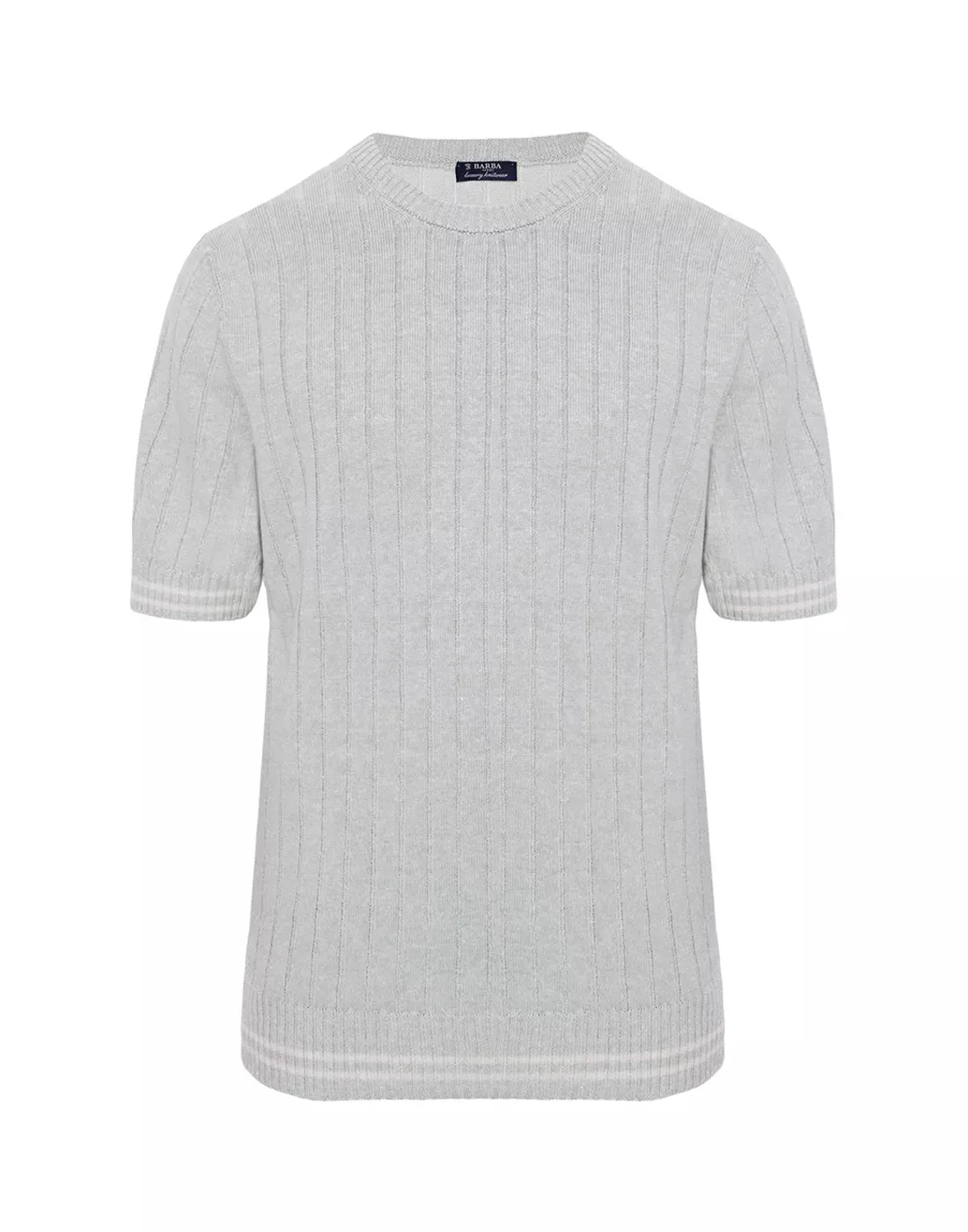 Premium Linen-Cotton Knit T-Shirt