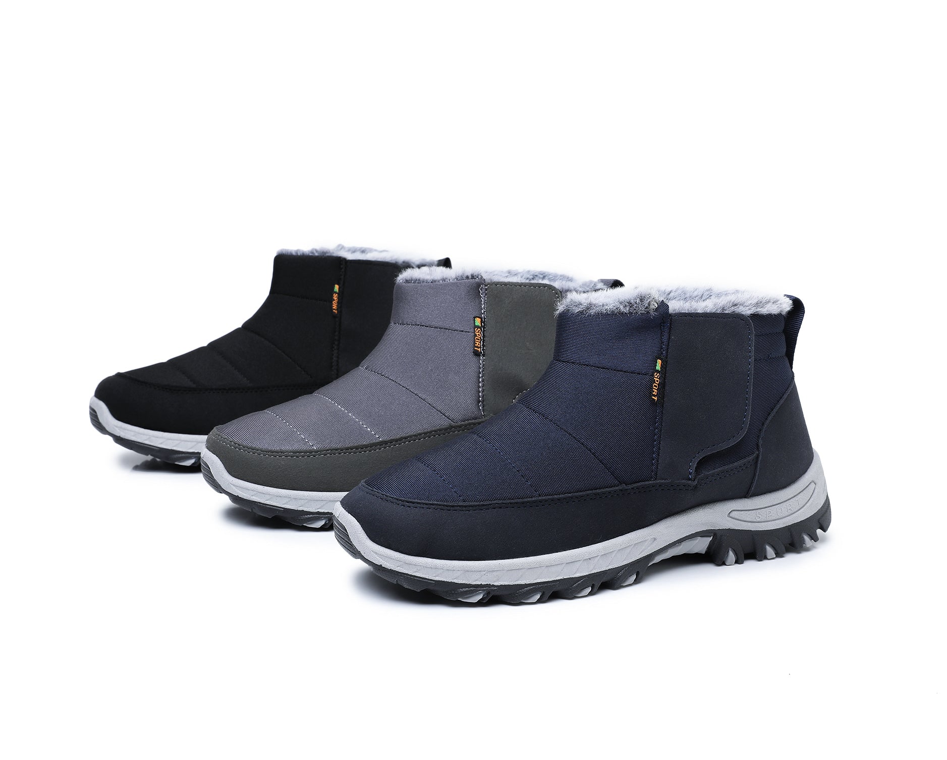 Unisex Fall/Winter Thermal-Lined Snow Boots – Waterproof, Non-Slip All-Terrain Hiking & Casual Shoes with Arch Support-SCSLUXE