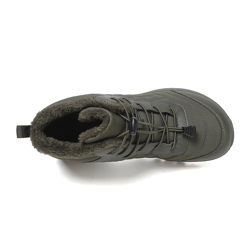 Men Combat Boots Waterproof Non-Slip Hiking Boots Anti-Puncture Anti-Sprain Work Boots