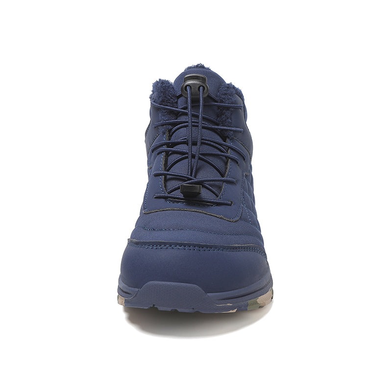 Men Combat Boots Waterproof Non-Slip Hiking Boots Anti-Puncture Anti-Sprain Work Boots