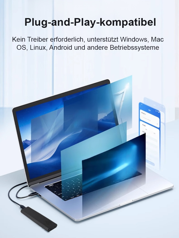 🚀 16 TB in der Hosentasche! Blitzschnelle, tragbare SSD mit USB-C-Anschluss – Schluss mit Speichersorgen! ✨