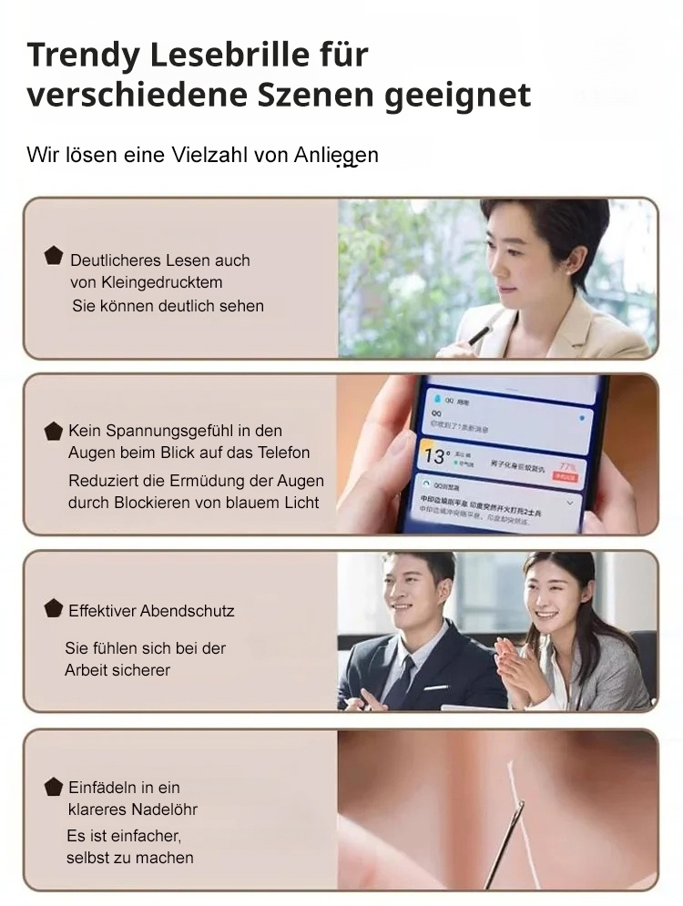 ✨【Intelligente, klare Sicht den ganzen Tag】✨