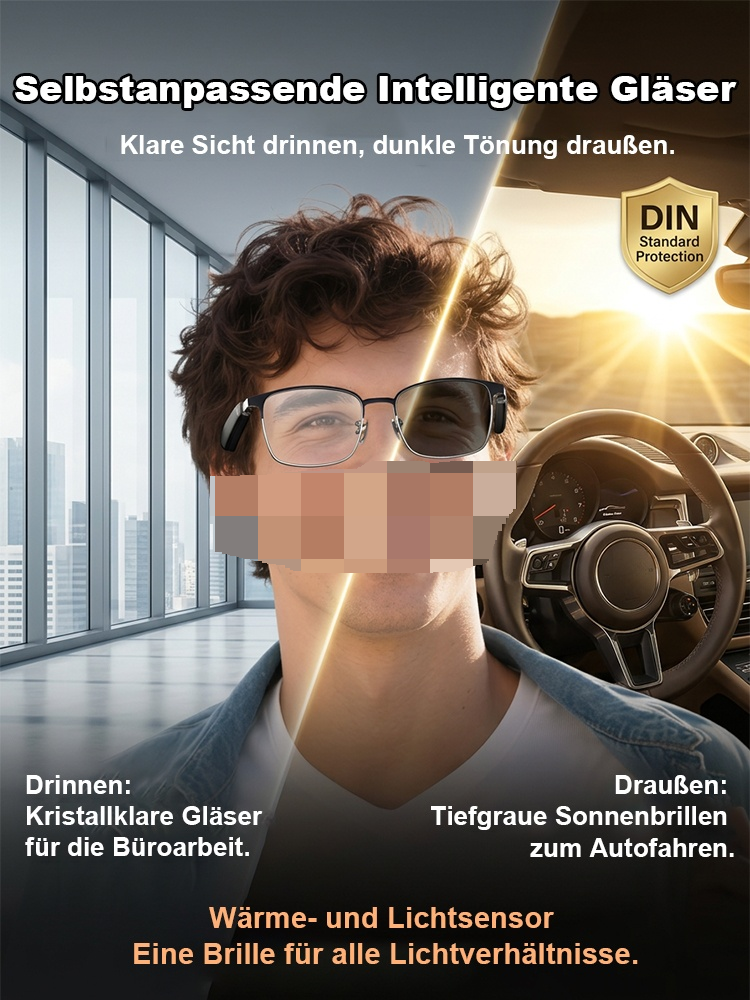 🕶️Intelligente KI-Übersetzung + 4K-Aufnahmen + photochrome Gläser – eine Brille für all Ihre Reisebedürfnisse🌍