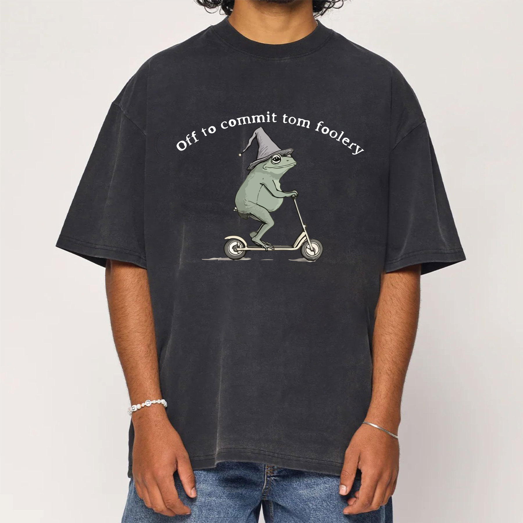 Off to Commit Tom Foolery Washed T-Shirt
