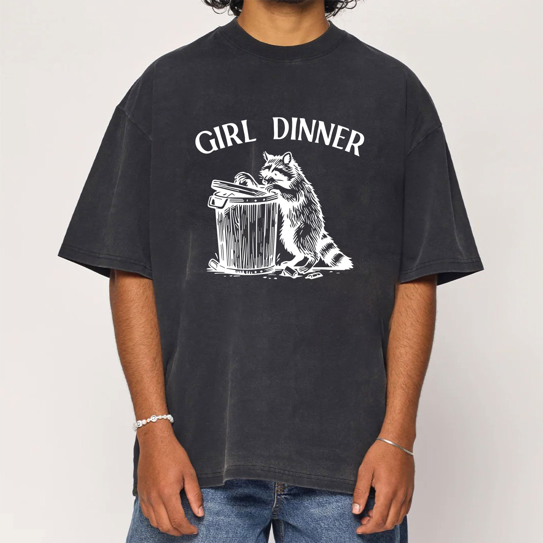 Girl Dinner Washed T-Shirt