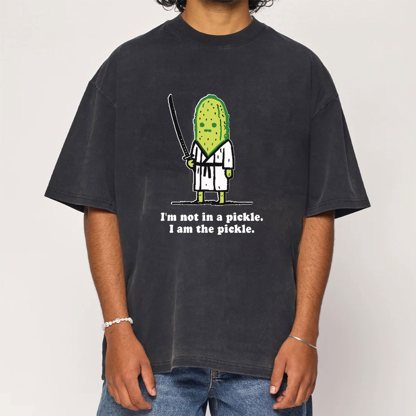 I’m Not In A Pickle I Am The Pickle Washed T-Shirt